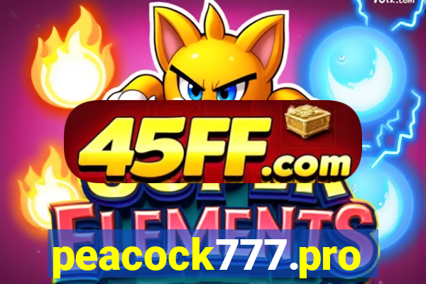 peacock777.pro